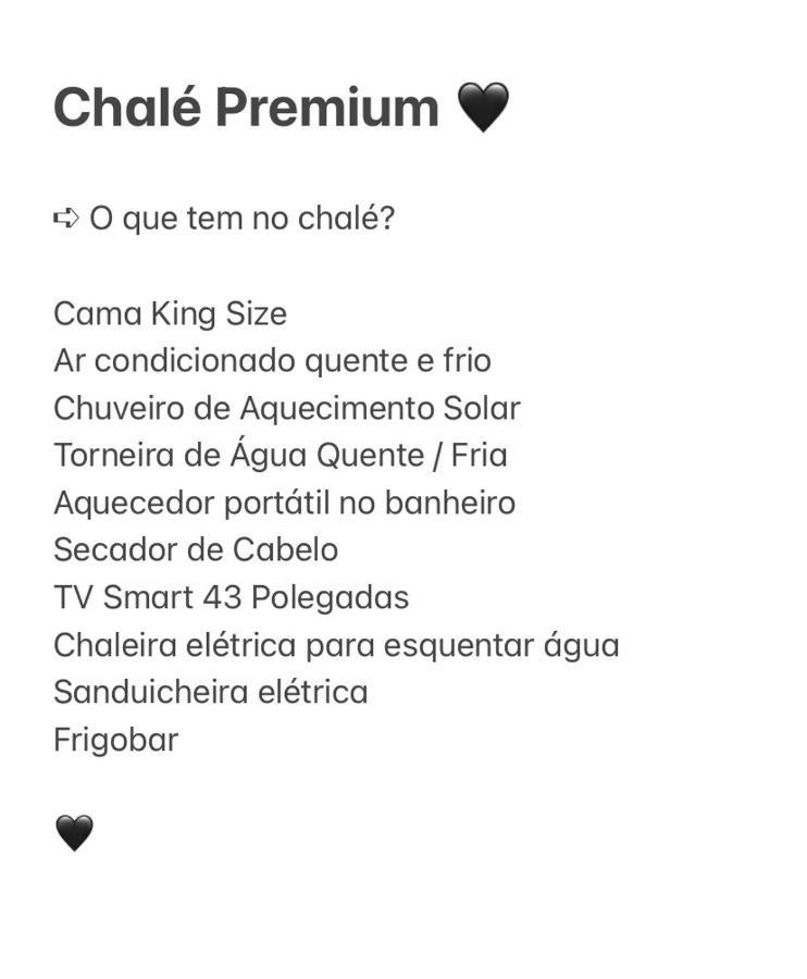 Aconchego Do Sereno Exclusive Chales Урубиси Екстериор снимка
