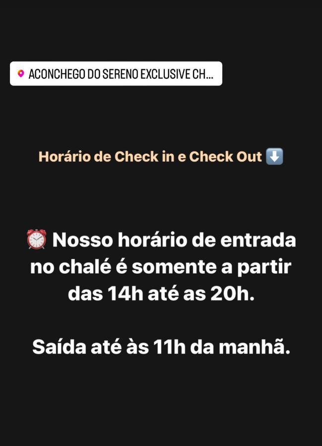 Aconchego Do Sereno Exclusive Chales Урубиси Екстериор снимка